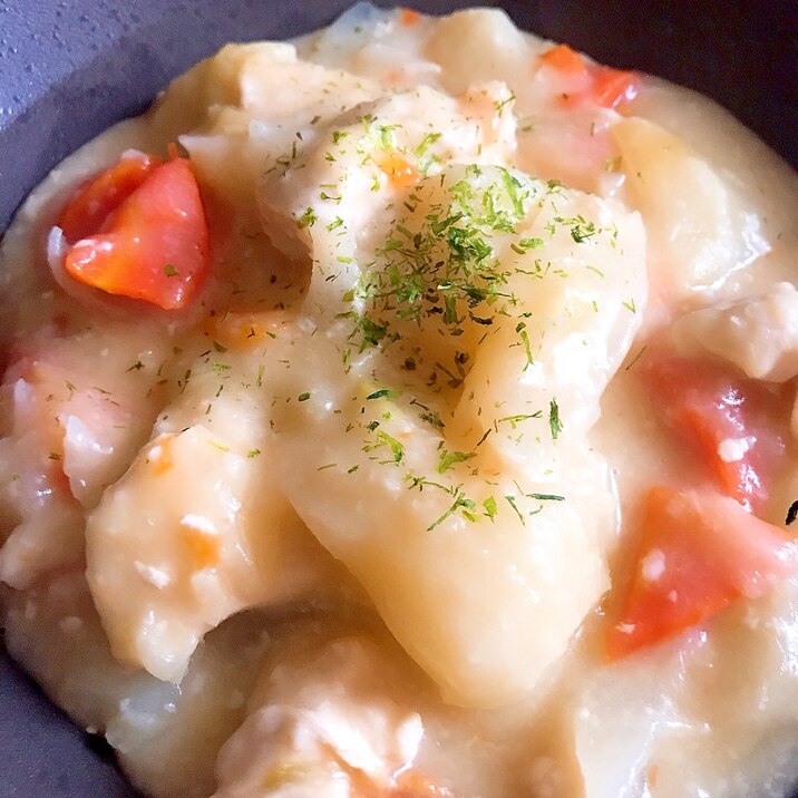 ★ホットクックレシピ★キャベツと鶏むね肉のシチュー